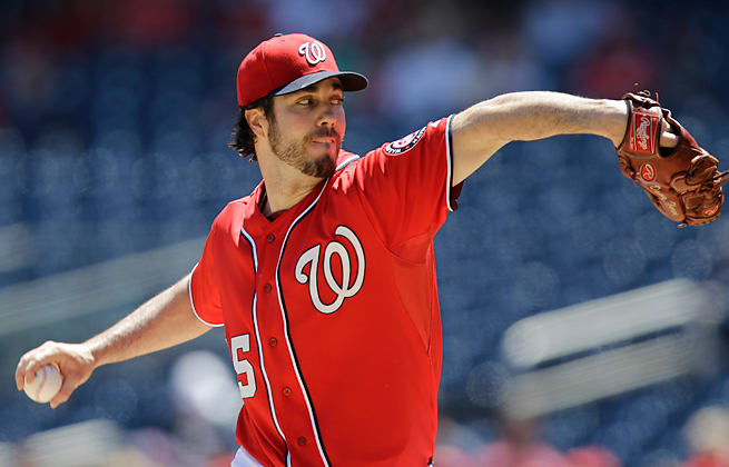 A DL trip will offer Dan Haren a respite from a year that has seen him post a 6.15 ERA and a 4-9 record.